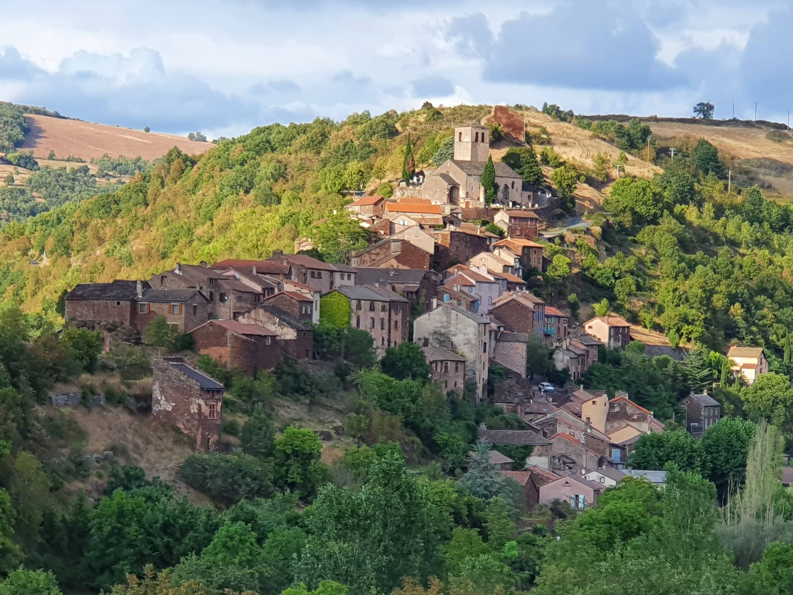 Combret, village médieval, Aveyron