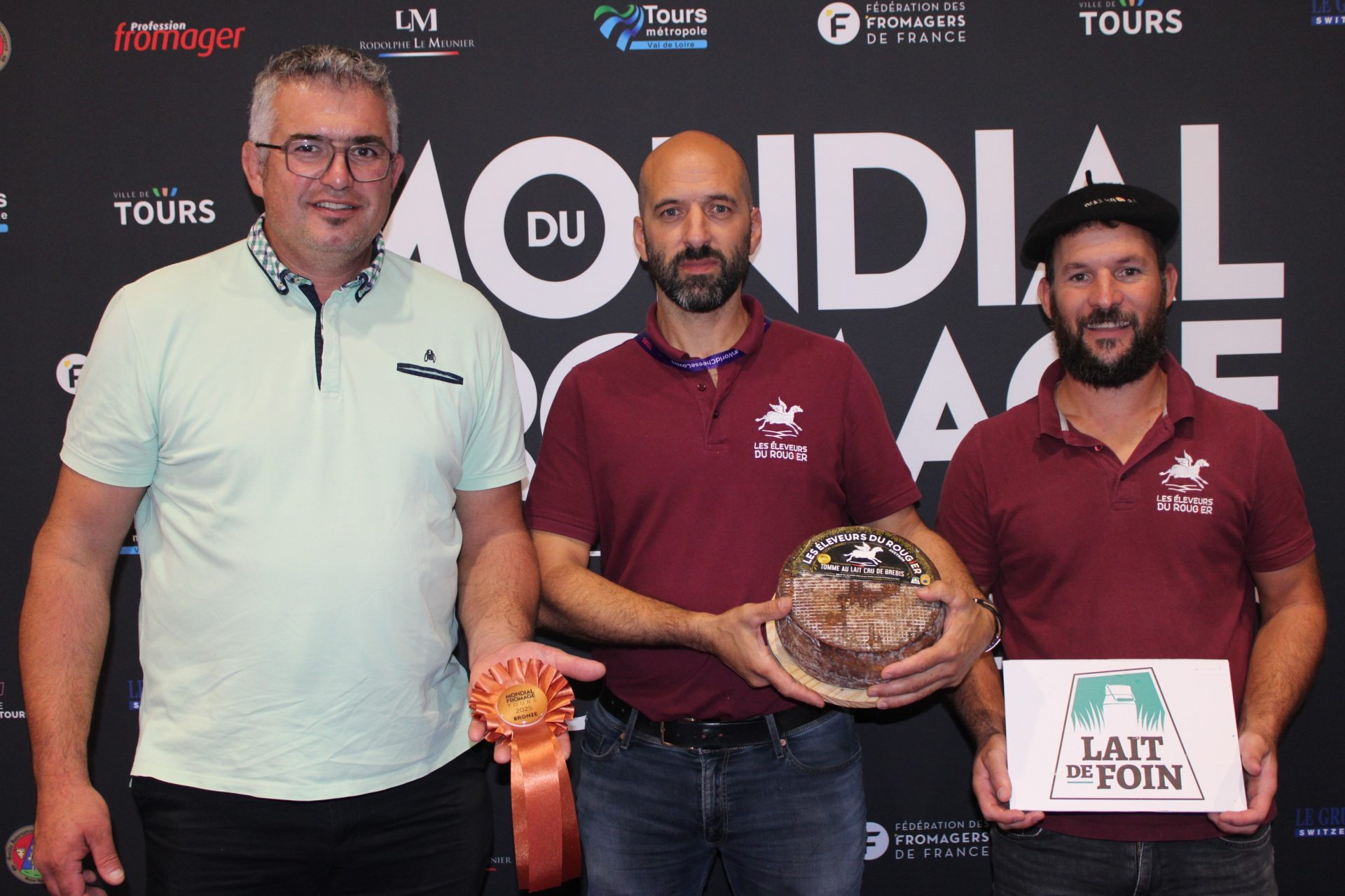 Lire la suite à propos de l’article La Tomme des Éleveurs du Rougier de nouveau récompensée !